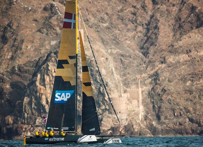 SAP Extreme Sailing Team - 2016 Extreme Sailing Series © Lloyd Images
